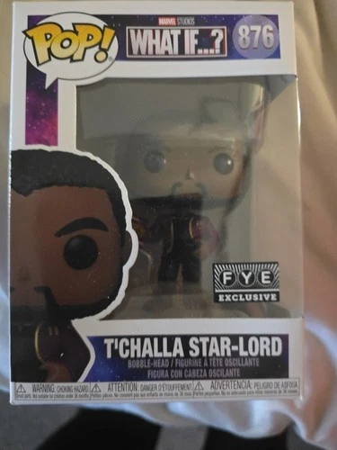 T'Challa Star-Lord (Unmasked)(FYE Exclusive) #876 Funko POP! Marvel: What If…