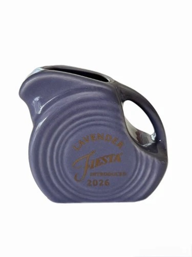 Fiesta Lavender Mini Disk Pitcher - 2026 Release