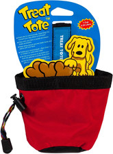 Chuckit Treat Tote Dog Treat Pouch for Puppy Training, 1 Cup Capacity, Assorted