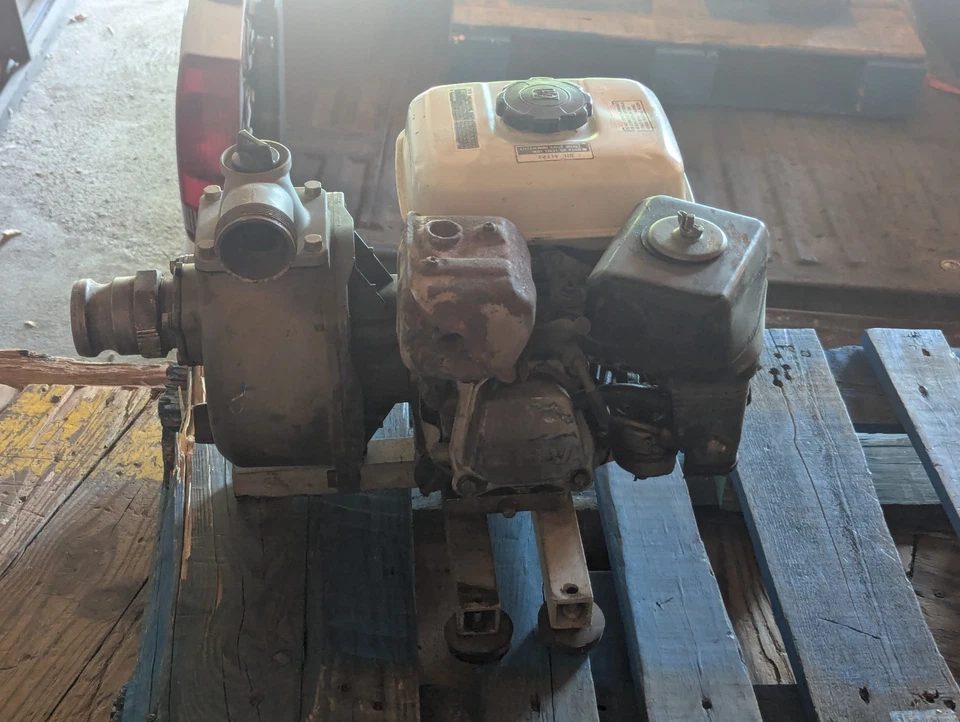 HONDA WP20X 2" Water Pump - Has Compression, Unknown Running Condition - Image 3 of 4