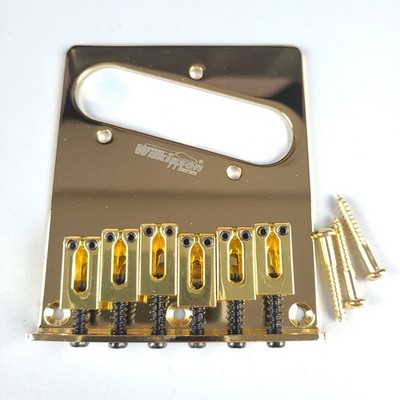 Wilkinson 52.5mm(2-1/16 inch) 6 Saddles  TL Bridge ST TL Guitar  WOT03