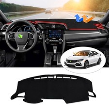 For Honda Civic 2016-2021 Car Dash Mat Dashboard Non-slip Cover Pad Protector For Honda Civic 2016-2021 Car Dash Mat Dashboard Non-slip Cover Pad Protector