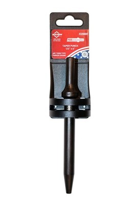 Mayhew Tools 32000HT Pneumatic Taper Punch, 1/4'' x 6'' Hang Tag, Black Oxide Fini