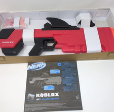  NEW NERF Roblox: Shark Seeker Dart Blaster Gun with 3 Jumbo Darts - NO CODE 