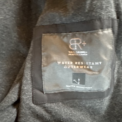 Banana Republic Water Resistant Field Jacket Black Men Med Tall Outerwear Hooded - Picture 7 of 13