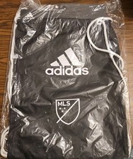 Adidas Black MLS Adult Sports Performance Gym Sack/Backpack