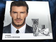 Image of David Beckham Homme Gift Set After Shave Lotion 50ml & Shower Gel 200ml New Rare