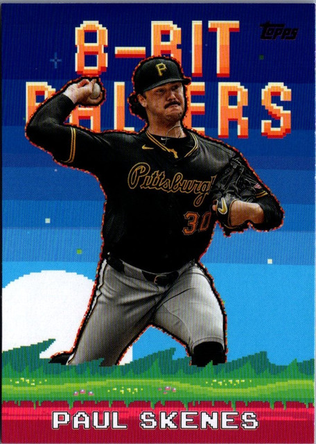 2025 Topps Celebration 8-Bit Ballers #8B13 Paul Skenes Pittsburgh Pirates