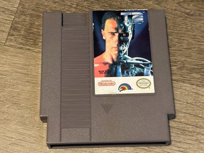Terminator 2 Judgement Day Nintendo Nes Cleaned & Tested Authentic