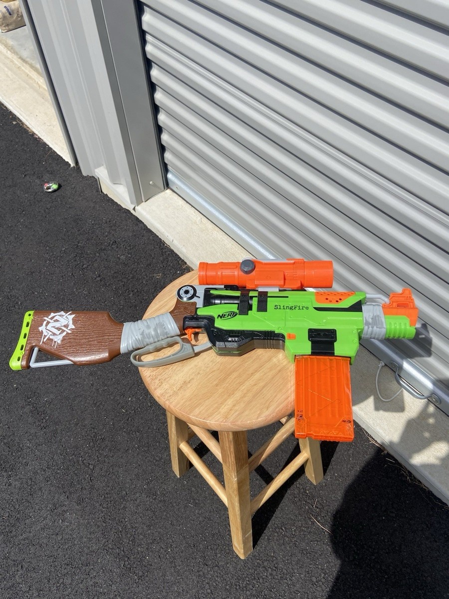 Nerf Zombie N-Strike Elite SlingFire Lever-Action Blaster