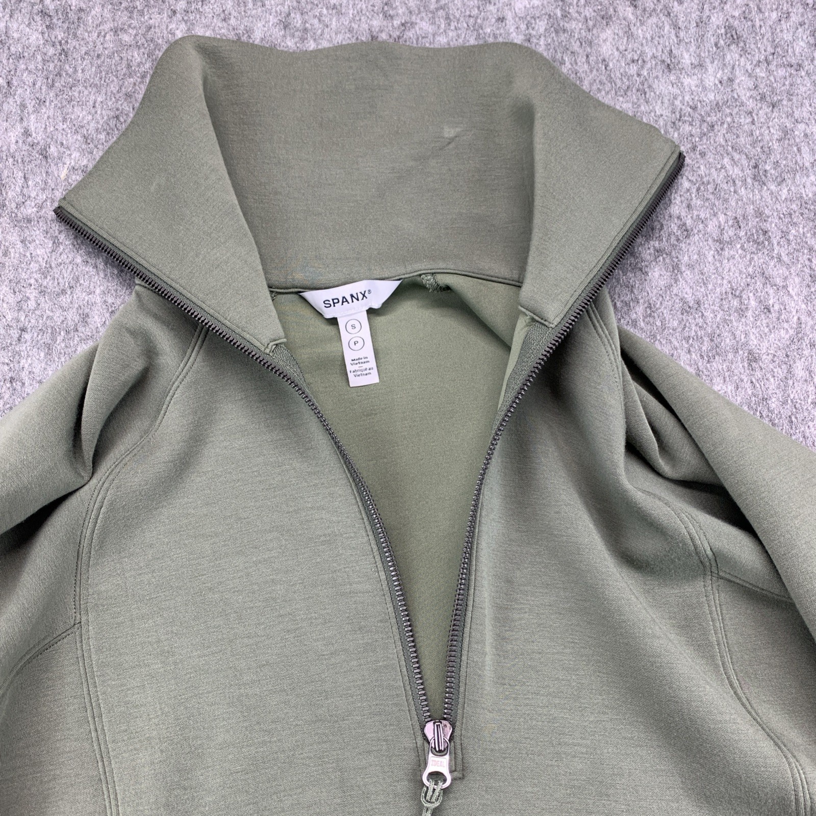 Spanx Air Essentials Half Zip Pullover Women's Li… - image 3