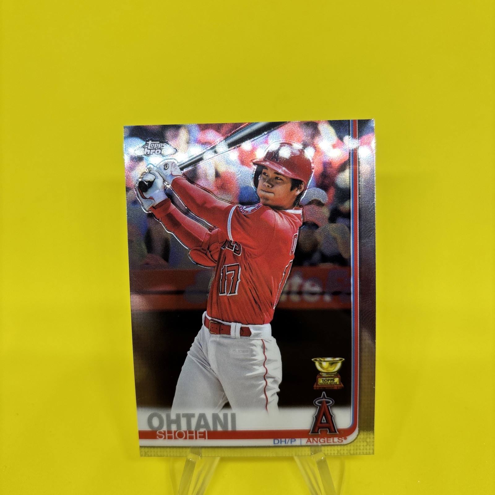 2019 Topps Chrome Shohei Ohtani Rookie Gold Cup