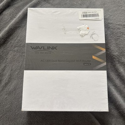 Wavlink Aerial G2 AC1200 Dual Band Gigabit Wi-Fi Router SEALED