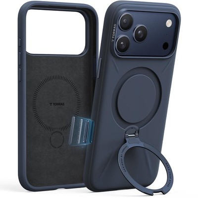 TORRAS Q3 Silicone Case for iPhone 17 Pro Max Deep Blue