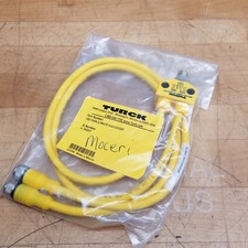 Turck VB2-FSM4.4/2RKC4T-0.6/0.6/S1587 Molded Twin Junction, U-74357 - NEW