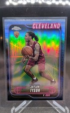 2024-25 Topps Chrome - Jaylon Tyson, Jaylon Tyson #168 Blue Basketball Refractor
