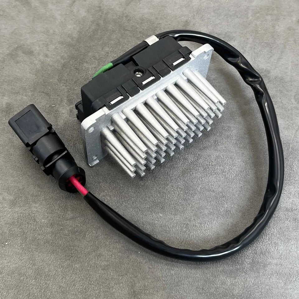 Resistor de motor soprador HVAC com chicote de fios para Volkswagen Phaeton 2004-2006 - Imagem 3 de 4