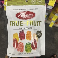 Albanese True to Fruit Gummy Candy 7.75 Ounces Gluten Free Allergy Friendly