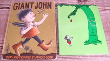 Shel Silverstein THE GIVING TREE & GIANT JOHN Arnold Lobel 1964 Children's Books