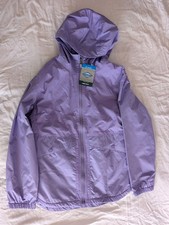 Columbia Girls' Rainy Trails 2 Waterproof Fleece Lined Jacket Size XL Purple NWT