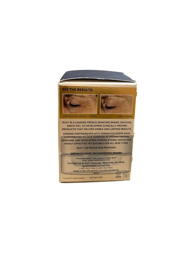 RoC Derm Correxion Advanced Retinol & Peptides Dual Eye Cream Wrinkle Reducer 🔥 - Picture 2 of 4