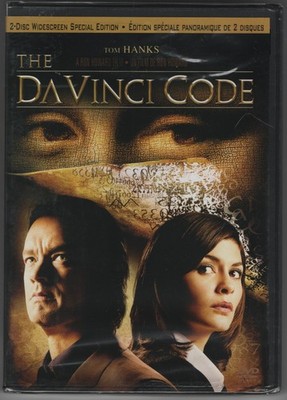 The DaVinci Code DVD Full Screen 2 Disc Set Special Edition Tom HANKS SEALED NEW