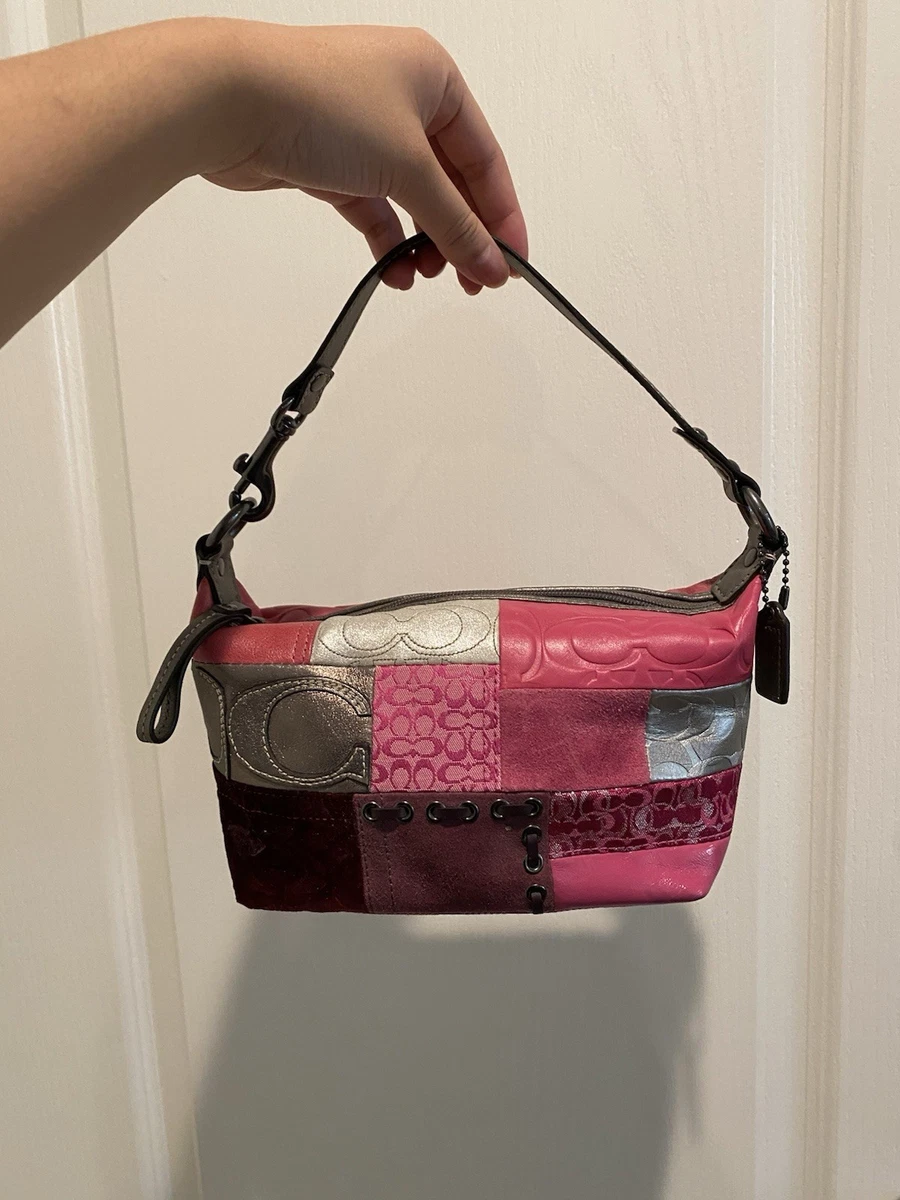 Coach Pink Suede Exterior Bags & Handbags for Women for sale - eBay