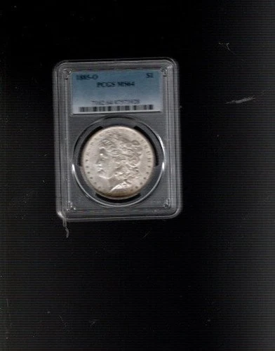 PCGS MS64-- 1885 O SILVER DOLLAR----FREE SHIPPING