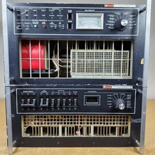 RARE Rockwell Collins 8023 Amplifier & HF-8032 Power Supply for AN/TSC-60, HF-80
