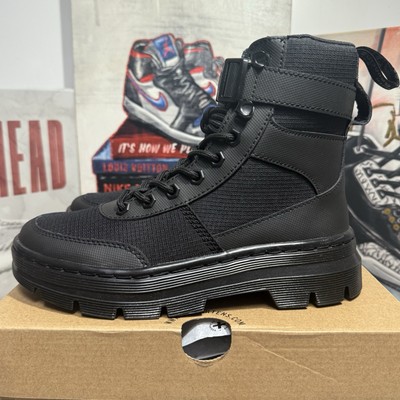 New Dr. Martens Combs Tech Poly Casual Boots In Black -Men's 4 Women's 5