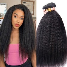 Yaki Straight Bundles 12A 100 Unprocessed Brazilian Virgin Human Hair Extension