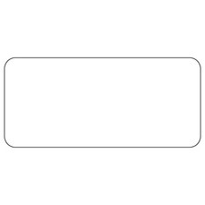 DayMark IT118801 ToughMark 2" x 1" Blank Labels - 2000 / RL
