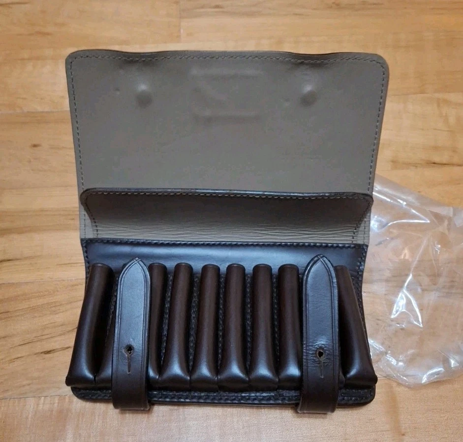 LEWIS & DRAKE BUFFALO СКРЫТЬ ВИНТОВКИ ПАТРОН / БОЕПРИПАСОВ ОБОЛОЧКА ПЕРЕВОЗЧИК МЕШОК 10 ПАТРОНОВ - Изображение 3 из 4