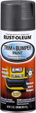 251574 Automotive Trim & Bumper Spray Paint, 11 Oz, Black