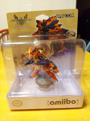 Razewing Ratha amiibo for use with Monster Hunter Stories 2: Wings of Ruin 