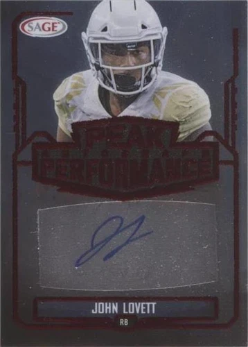 2022 SAGE Low Series John Lovett #PKA-JL