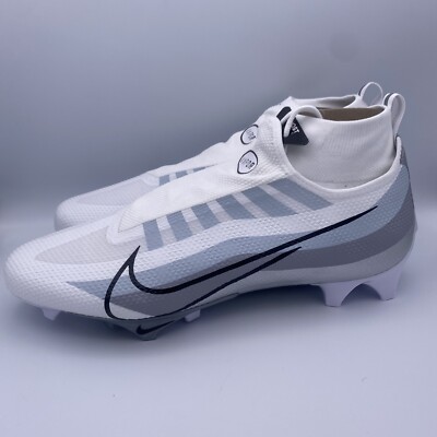 Nike Mens Vapor Edge 360 Pro Football Cleats DQ3670-102 Size 8 Whit Gray Sil Blk Nike Vapor Edge Pro 360  main image 4