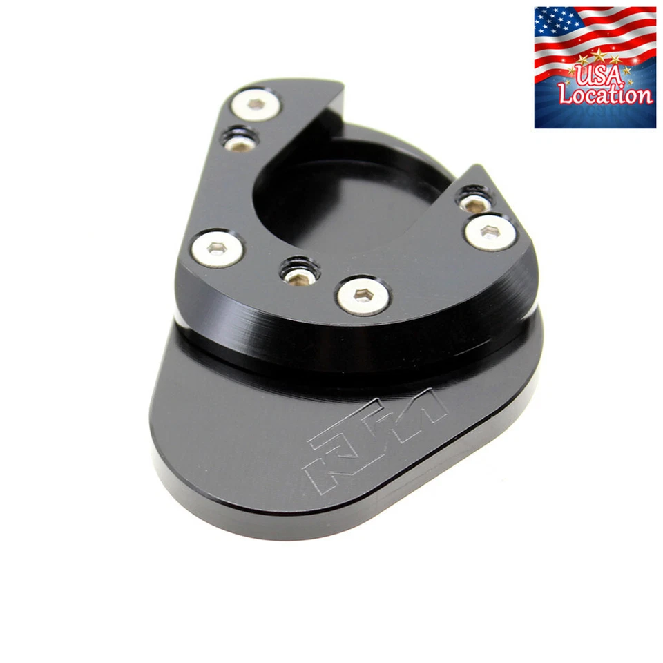 Placa de almohadilla de extensión de soporte lateral CNC para KTM 690 Duke 2012-2016 2014 2015 Foto 4 de 4