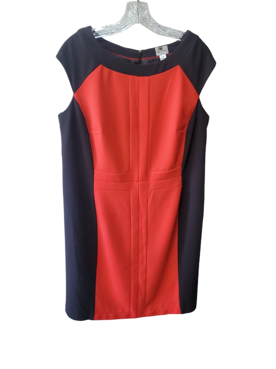 red and black color block dress Color Blocked Maxi Dress (Black-Red-White) – Ethnic Expressions