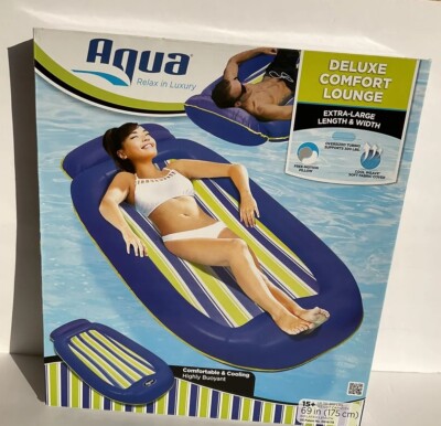 AQUA EXTRA- LARGE COMFORT LOUNGE FLOAT 889834188777