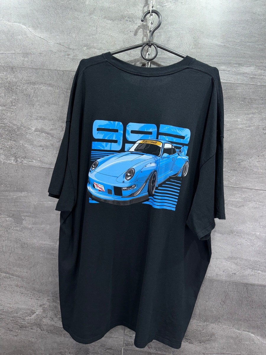 RETRO PORSCHE 992 Euro Stance Mens T-Shirt Size 3XL | eBay