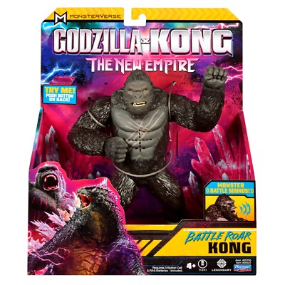 Godzilla x Kong: The New Empire -Battle Roar Kong Figure | eBay
