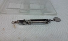 Vintage South Bend TRIX ORENO Silver 1 3/16" Wiggler Wobble Spoon Fishing Lure