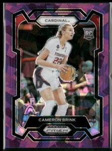 2024 Panini Prizm Draft Picks #89 Cameron Brink Purple Ice Prizms #/149
