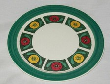 Teller Kuchenteller Villeroy & Boch V&B Flora Mettlach Saar ca. 50er/60er Jahre