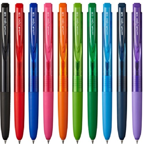 Signo Set Of 3 Uni Knock Ballpoint Pen - RT1 3 Count (Pack 1), Black - View #6