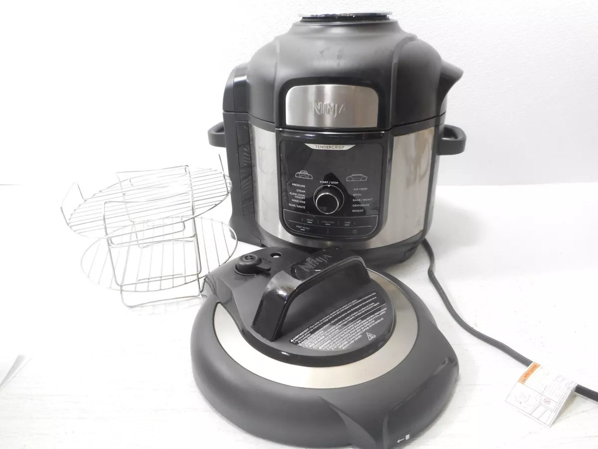 Ninja Foodi 8-Qt Deluxe XL 9-in-1 Pressure Cooker & Air Fryer 