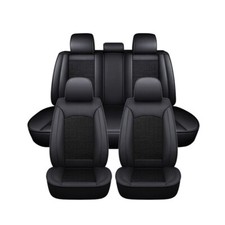 Full Set Deluxe Leather Car Seat Covers Cushion Protector For Bmw 5 Seats Full Set Deluxe Leather Car Seat Covers Cushion Protector For Bmw 5 Seats