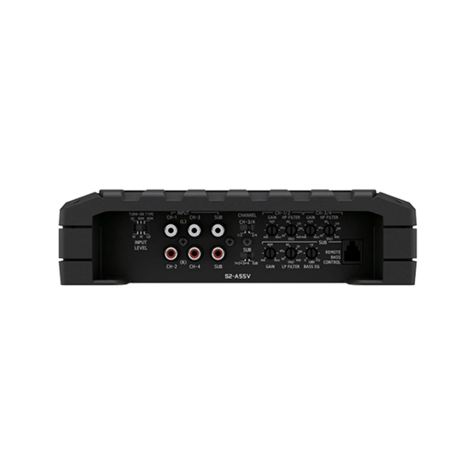 Amplificador de alta resolución Alpine S2-A55V, serie S 5 canales clase D Foto 3 de 4