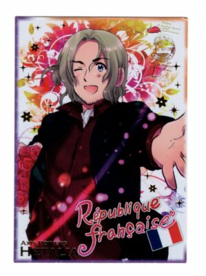 SP6 special trading card Hetalia Axis Powers anime gold foil France